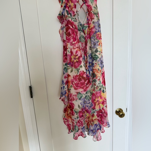 Vici, Garden Bliss Floral Tiered Midi Dress - Picture 7 of 14
